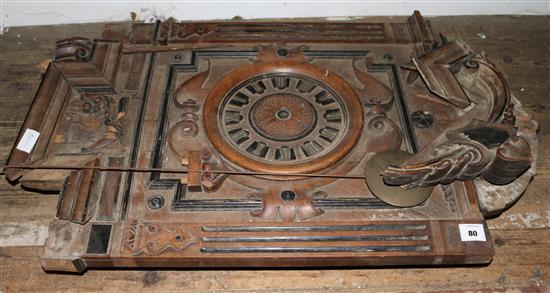 German wall clock(-)